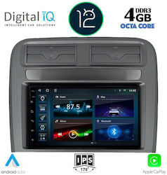 Digital IQ Sistem Audio Auto pentru Fiat Grande Punto 2005-2011 (Bluetooth/USB/WiFi/GPS/Apple-Carplay/Android-Auto) cu Ecran Tactil 7"