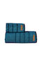 Makis Tselios Home Πετσέτα Σώματος Prive 90x150εκ. Petrol Βάρους 600gr/m²