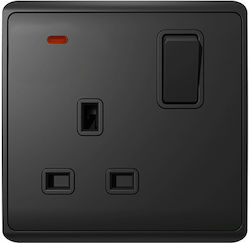 Elmark London Power Socket Black 1pcs
