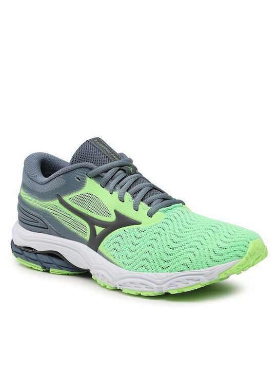 Mizuno Wave Prodigy 4 Ανδρικά Αθλητικά Παπούτσια Running Πράσινα