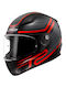 LS2 Rapid II Circuit Black/Red Κράνος Μηχανής Full Face ECE 22.06 1300gr