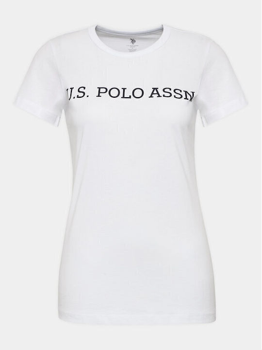 U.S. Polo Assn. Feminin Tricou White