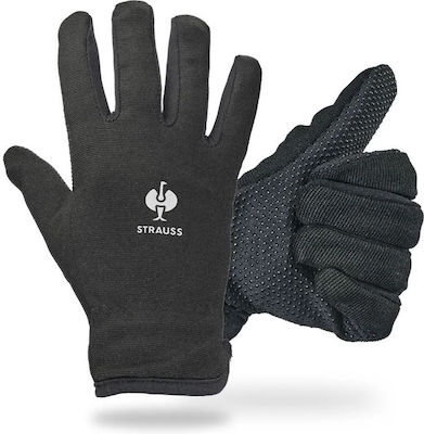 Engelbert Strauss Gloves for Work Black 1pcs