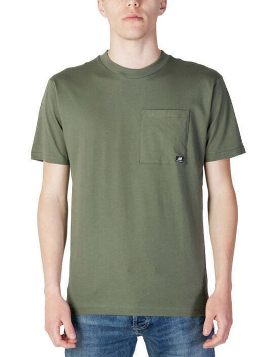 New Balance Ανδρικό T-shirt Κοντομάνικο Πράσινο