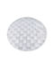 Tpster Placemats Rotund Plastic Argintiu 38cm 1buc