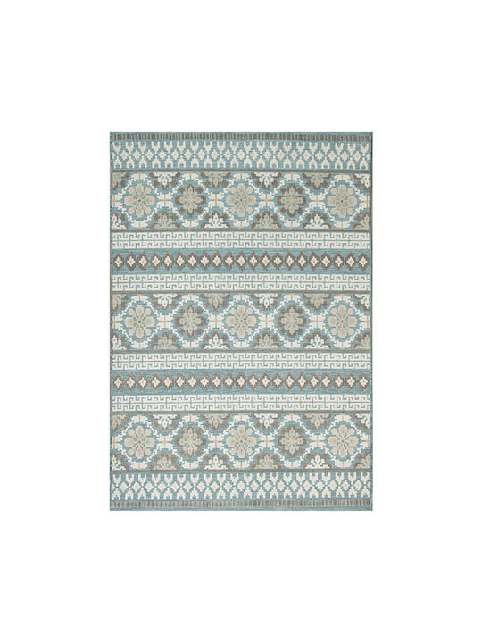 Newplan Garden 65252c Covor Rectangular Albastru deschis