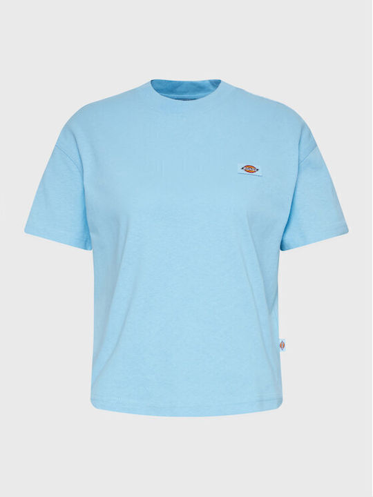 Dickies Oakport Γυναικείο T-shirt Μπλε