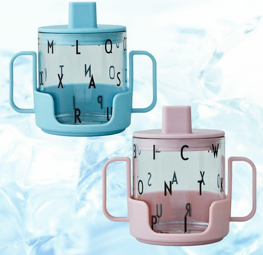 Design Letters Παιδικό Παγούρι Πλαστικό Λιλά 220ml