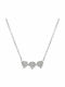 SilverStyle Колие с дизайн Сърце от Сребърен
