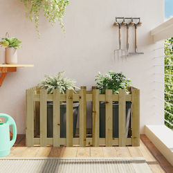 vidaXL Planter Box Lemn Roz