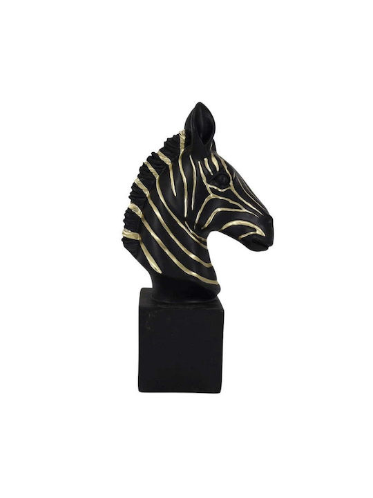 Fylliana Διακοσμητικό Ζωάκι Πολυρητίνης Zebra 12.2x22x40.5cm