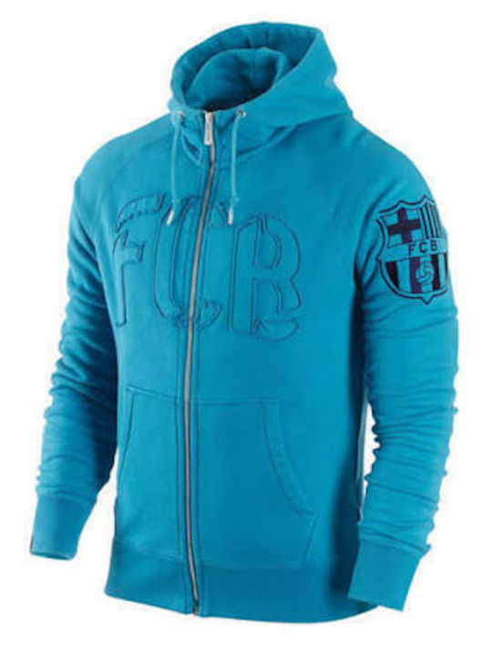 Fcb Суитшърт с Качулка Turquoise
