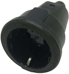 Universe Wasserdicht Stecker Weiblich Schuko Schwarz Universe Wasserdicht Stecker Weiblich Schuko Schwarz