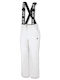 Astrolabio JU7C-T26K-010 Kids Dungarees for Ski & Snowboard White