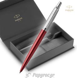 Parker Jotter Stiftset Kugelschreiber Rot (in einer Papierkassette)