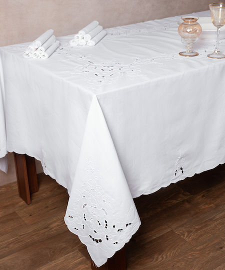 Silk Fashion 432 Κοφτό Λευκό 180x260εκ.