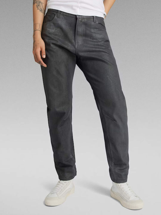 G-Star Raw Arc Women's Jean Trousers in Boyfriend Fit Washed black.