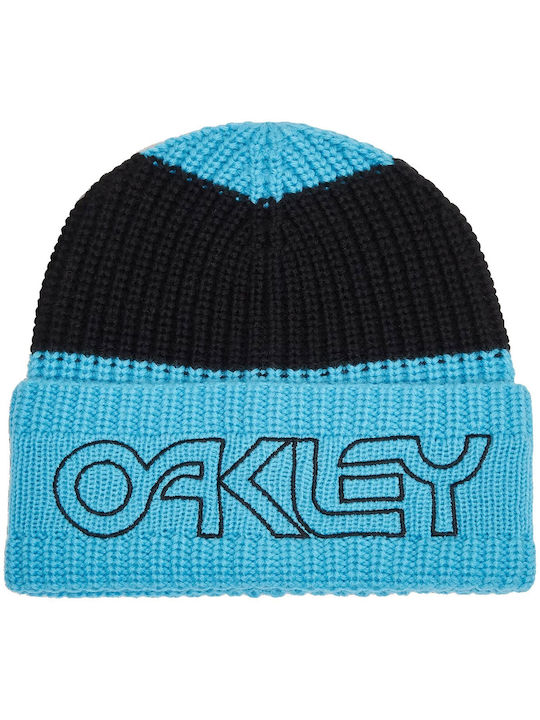 Beanie Unisex Σκούφος Πλεκτός σε Μπλε χρώμα