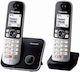Panasonic KX-TG6852JTB Cordless Phone Black