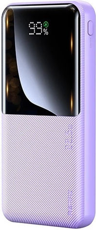 Remax RPP-623 Power Bank 20000mAh 22.5W cu 2 Porturi USB-A și Port USB-C Power Delivery Purple