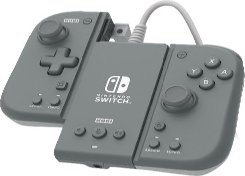 Hori Split Pad Compact Attachment Set Ενσύρματο Gamepad για Switch Γκρι