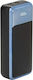 Rivacase VA1080 Power Bank 30000mAh 65W Cu Port USB-A Și Port USB-C Power Delivery / Încărcare Rapidă Negru
