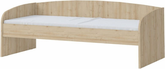 Kinderbett - Schlafsofa Einzel Beige für Matratze 80x190cm