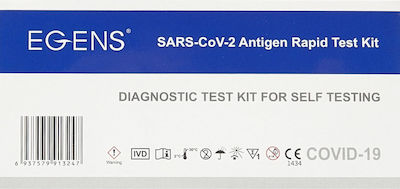 Egens 1pcs Diagnostic Test for Rapid Detection Antigens with Nasal Sample