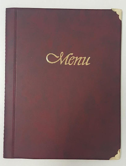 Sd Toys Menu Holder in Burgundy Colour cm S-126