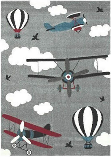 Koulis Carpets Παιδικό Χαλί Γκρι 165x230cm
