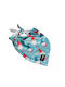 Loveboom Dog Bandana in Turquoise color 40 - 40cm