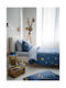 Vesta Home Max Set Kids Duvet Cover Single with Pillowcase Cotton Blue 170x240cm