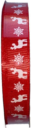 Clairefontaine Christmas Ribbon Red 500x1.5cm 1pc