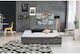 Eco Sleep Atlanta Double Anatomic Saltea 140x200x28cm cu Suprapozabil