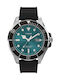 Timex Harborside Ανδρικό Ρολόι 43mm Μπαταρίας με Μαύρο Καουτσούκ Λουράκι