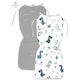 MimiNu Kinderwagenabdeckung 34x78cm Grau