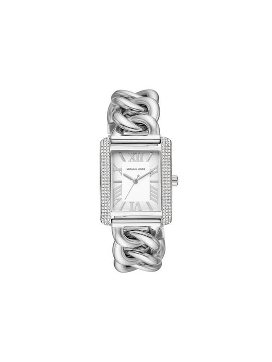 Michael Kors Emery Watch with Silver Metal Bracelet