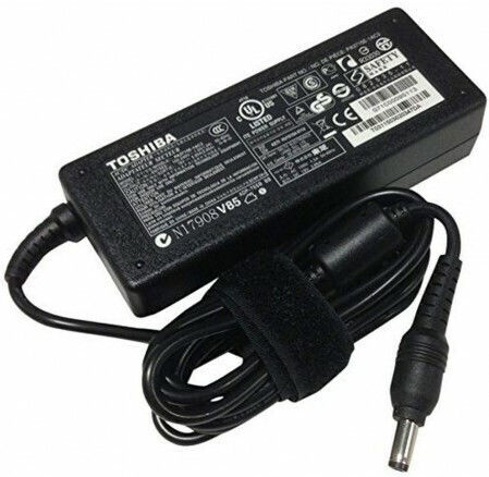 Toshiba Φορτιστής Laptop 75W 19V 3.95A για Toshiba με Αποσπώμενο Καλώδιο Τροφοδοσίας