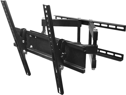 Esperanza ERW004 Βάση Τηλεόρασης Τοίχου έως 70" και 55kg Μαύρο