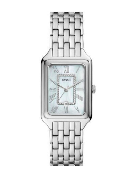 Fossil Raquel Women's Watch with Silver Metal Bracelet
