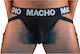 Macho Underwear Ανδρικό Εσώρουχο Jockstrap Μαύρο