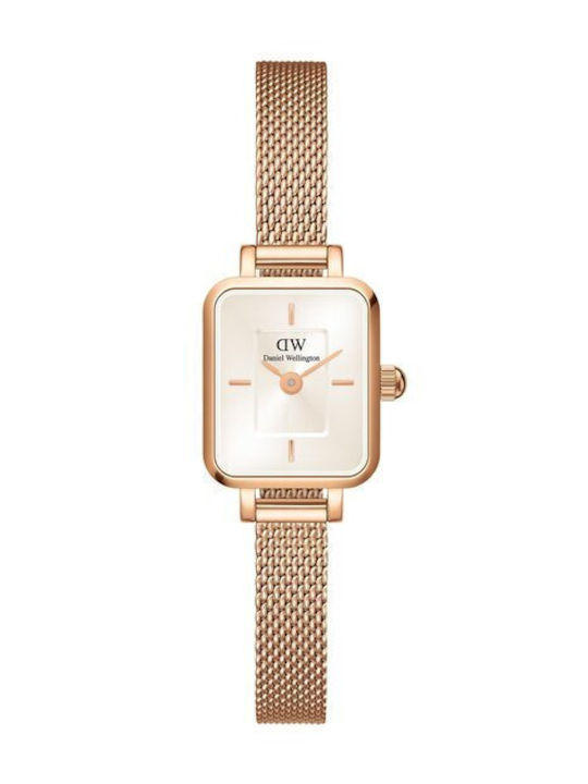 Daniel Wellington Quadro Ceas de Damă cu Rose G...