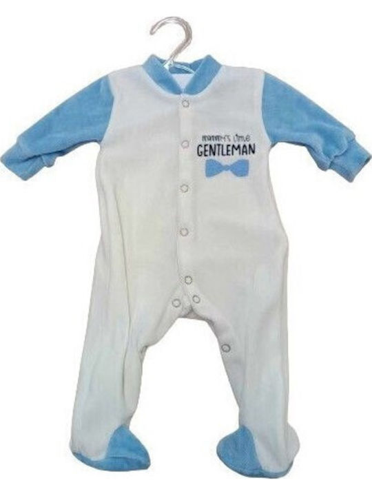 Pretty Baby Babystrampler Langärmliges Light Blue