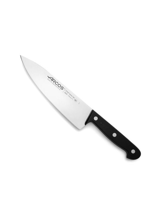 Arcos Universal Μαχαίρι Chef από Ανοξείδωτο Ατσάλι 17.5cm