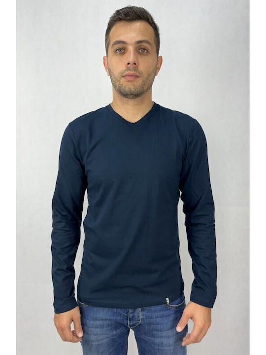 Paco & Co Herren Langarmshirt Navy