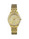 Timex Watch with Gold Metal Bracelet