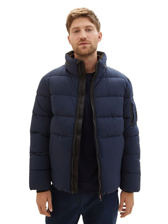 Tom Tailor Winter Jacke Puffer Blue