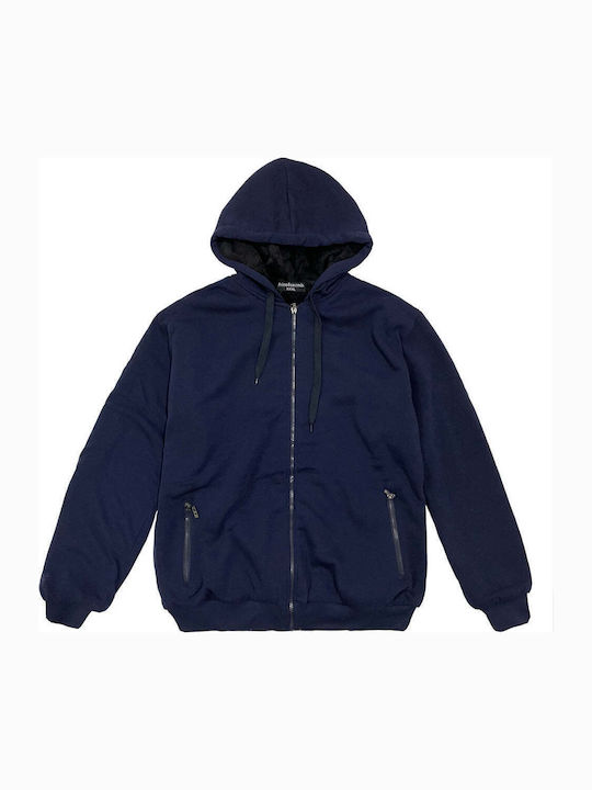 Sweatshirt with Hood Blue
