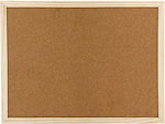 Metron Cork Notice Board 30x60cm