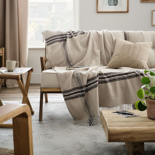 Gofis Home Ottilit Одеяло Полар За Канапе С Косъм 130x170см